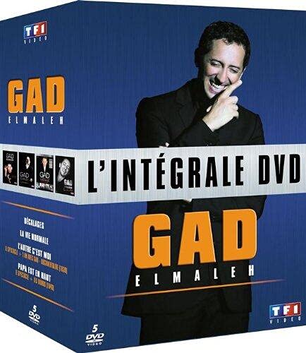 Gad Elmaleh — L’intégrale, coffret 5 DVD