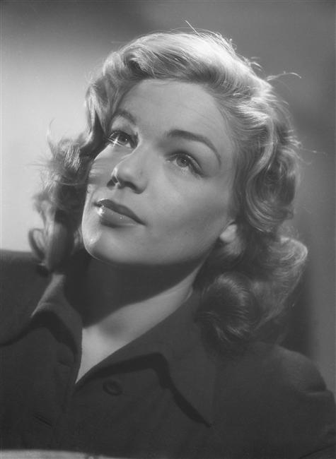 Photo de Simone Signoret